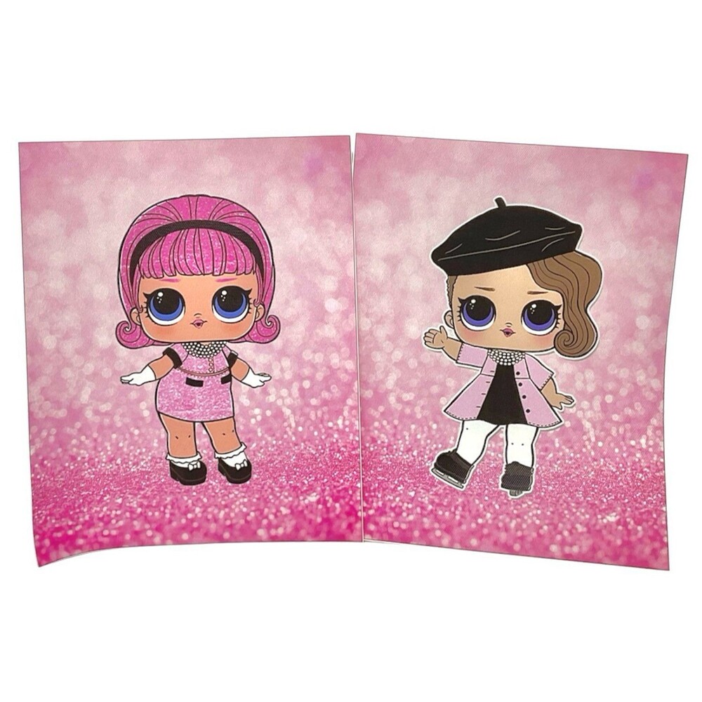 2 Lol Surprise Canvas Prints for Framing (Size 8 x 10)